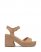 Vince Camuto Ranneli Platform Sandal Sandstone ID-TNNA6611