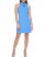 Vince Camuto Bow-Neck Dress (Petite) Blue ID-FTIB8714