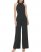 Vince Camuto Bow-Neck Halter Jumpsuit Black ID-DQCJ2943