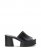 Vince Camuto Feshania Platform Mule Black ID-KBGU2922