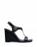 Vince Camuto Larahana Wedge Sandal Black ID-DVUN4698