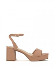 Vince Camuto Pendreya Platform Sandal Open Beige ID-WTAL9122