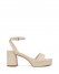 Vince Camuto Pendreya Platform Sandal Warm Vanilla ID-LTVO5181