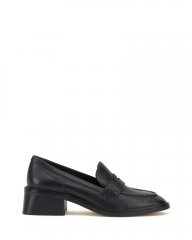 Vince Camuto Enachel Heeled Loafer Black ID-PESF8397