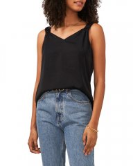 Vince Camuto Scrunched-Strap Top Black ID-BMVE0655