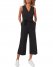 Vince Camuto Tie-Waist Cropped Jumpsuit Black ID-PKHZ8683