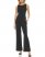 Vince Camuto Peplum Jumpsuit Black ID-UCCQ8243