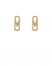 Vince Camuto "V" Link Earring Gold Metallic ID-JSRR8698