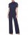 Vince Camuto Ruffled-Sleeve Wide-Leg Jumpsuit (Petite) Navy ID-FHFA4734