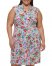 Vince Camuto Floral-Print Faux-Wrap Dress (Plus Size) Blue ID-VJYG4605