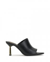 Vince Camuto Pileesa Mule Black/Gold ID-KQRZ7662