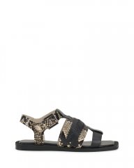 Vince Camuto Bachelen Sandal Warm Vanilla/Black ID-FKVY4708