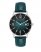 Vince Camuto Sunray Dial Faux Leather Band Watch Jade ID-IZZY6302