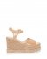 Vince Camuto Byndy Wedge Sandal Taupe ID-EWZR7651