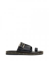 Vince Camuto Cooliann Toe-Ring Slide Black ID-OEMD5191