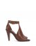 Vince Camuto Frasper Peep Toe Shootie Cocoa Biscuit ID-MHDT5751