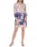 Vince Camuto Floral-Print Colorblock Dress (Petite) Light Pink ID-QGLI3881