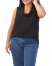 Vince Camuto Sleeveless Cowl-Neck Blouse (Plus Size) Rich Black ID-ZNPK4436