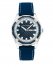 Vince Camuto Textured Silicone-Band Watch Navy Blue ID-ABTL4609