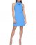 Vince Camuto Bow-Neck Dress (Petite) Blue ID-NKRO2659