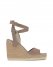 Vince Camuto Bendsen Wedge Sandal Truffle Taupe/Multi Nat ID-WOOY0236