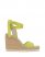 Vince Camuto Bendsen Wedge Sandal Acid Lime/Multi Nat ID-ZACM1460