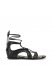 Vince Camuto Dawnicee Sandal Black/Warm Vanilla ID-SWAH2341