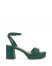 Vince Camuto Pendreya Platform Sandal Dark Green Snake Print ID-EKZS5117