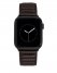 Vince Camuto Topstitched Leather Band For Apple Watch Dark Grey ID-GVUW1574